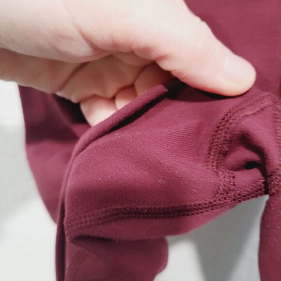 Lululemon Sz 4 Wunder Under High Rise Tight Garnet Full On Luon W5BJWS - Picture 8 of 9